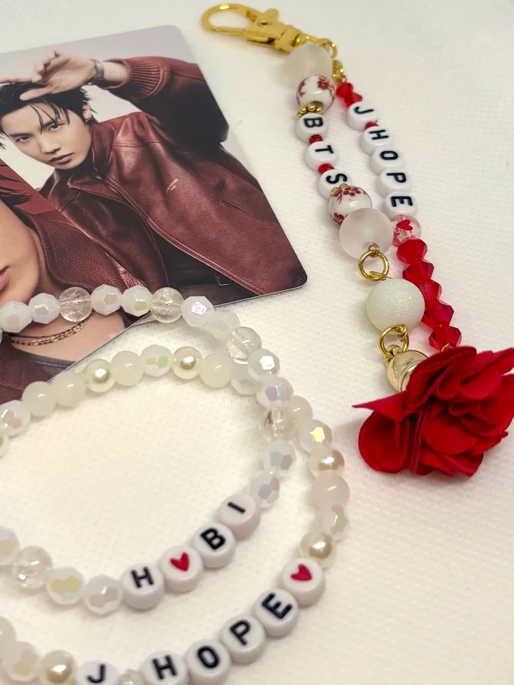 (5pcs) BTS JHOPE BIAS BUNDLE Photocard Keychain Bracelet ARIRANG 2026